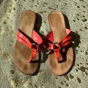 Lilly Pulitzer Sandals Coral